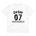 Generic Men's PC Cotton Cricket Design Printed T Shirt (Color: White, Thread Count: 180GSM)