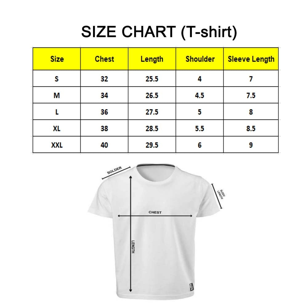 Generic Men's PC Cotton Rajput Hai Hum Date Par Nahi Tarikho Par Jate Hai Printed T Shirt (Color: White, Thread Count: 180GSM)