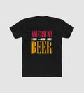Generic Men's Polyester Printed Round Neck Short Sleeve T-Shirt (Black)